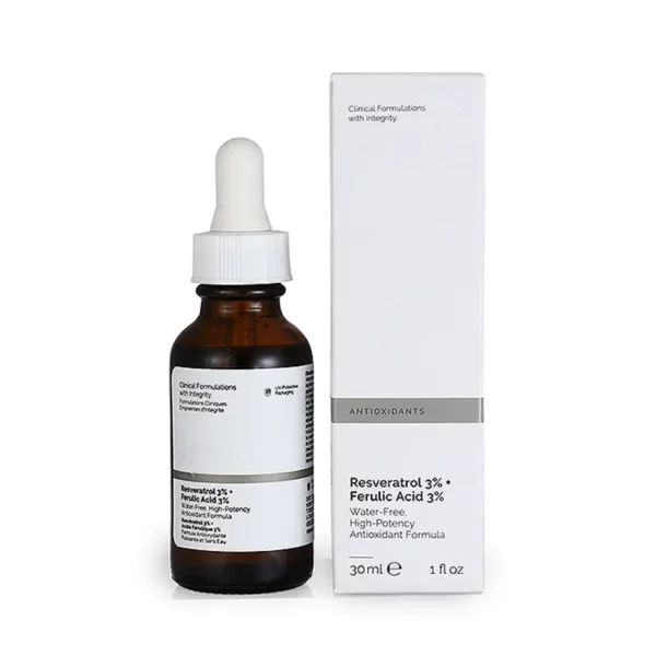 Face Serum Resveratrol Ferulic Acid Essence Antioxidant Anti-wrinkle Repair Serum Whitening Brightening