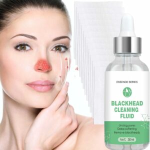 Face Care Nose Blackhead Remover Serum Shrink Pore Acne Treatment Face Black Peeling Mask Oil-Control T Zone Skin Care