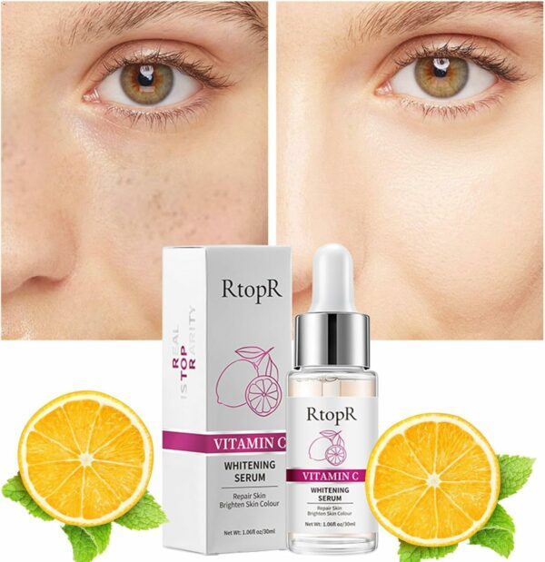 Whitening Essence Deep Brightens Skin Tone Moisturizes Nourishes Removes Fades Spots Wrinkle Skin Rejuvenation