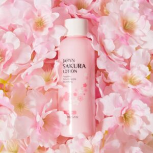 Sakura blossom lotion Cleanser Moisturizing Face Skin Care Set Toner Face Lotion Collagen Eye Cream Beauty Makeup