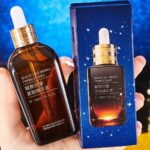 Skin Care Set Small Brown Bottle Face Toner Essence Eye Cream Lotion Anti-Aging Retinol Serum Facial Cleanser Cosmetics Kit