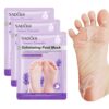 Foot Mask Lavender Milk Removes Dead Skin Nourishing Prevent Cracked Heel Repair Softening Calluses Heel Care