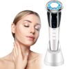 Ultrasonic Beauty Device Red blue Light Therapy Skin Rejuvenation Skin Tightening Eye Care Facial Cleansing Face Lift Massager