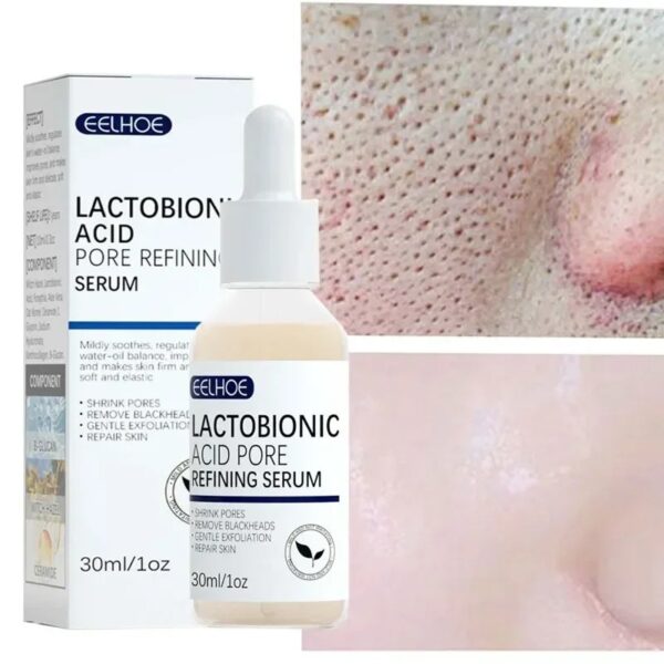 Acid Pore Shrink Face Serum Hyaluronic Acid Moisturizing Nourish Smooth Pores Repair Essence Firm Korean Cosmetics