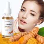 Turmeric Remove Wrinkles Serum Lifting Firming Whitening Freckle Fade Fine Lines Dark Spots Brighten Moisturizing Face Skin Care
