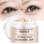 Peptide Anti Wrinkle Black Eye Cream, Serum Gel, Compact Whitening Edema, Eye Care Dark Circle Remover Eye Cream