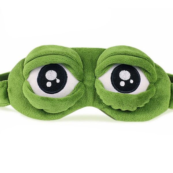 Sleeping Mask Eyeshade Eye Cover Travel Cartoon Long Eyelashes Eyeshade Blindfold