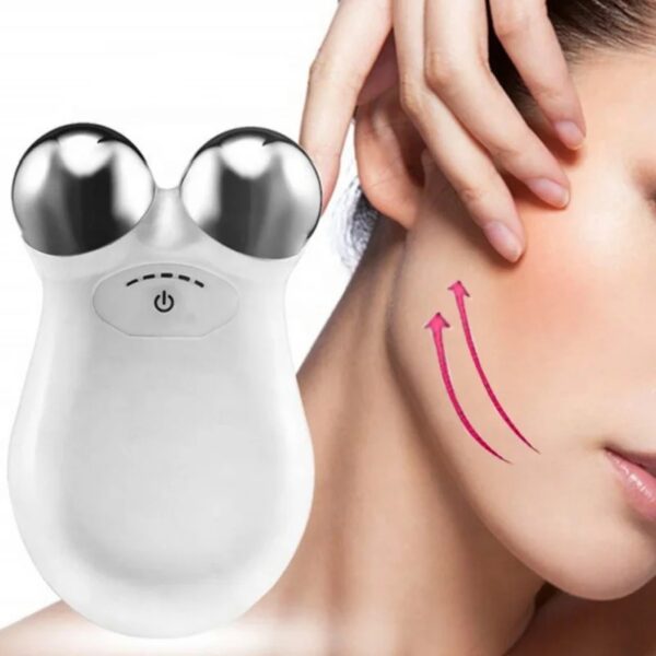 Household Facial 3D Roller Face Slimming Instrument, V-face Lifting, Tightening Tender Skin Anti-wrinkle Beauty Instrument