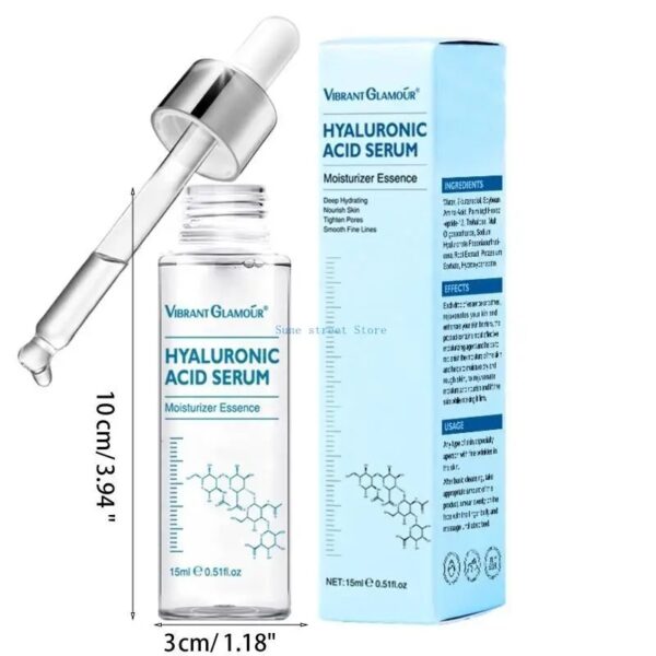 Acid Face Serum Anti-Aging Shrink Pore Whitening Moisturizing Face Cream Dry Skin Care 15ml