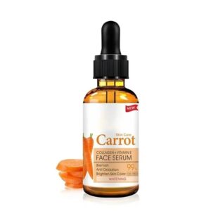 Dark Spot Corrector Whitening Serum Face Bleaching Serum Brighten Blemish Freckle Remover Natural Carrot Essence Korea Skin Care