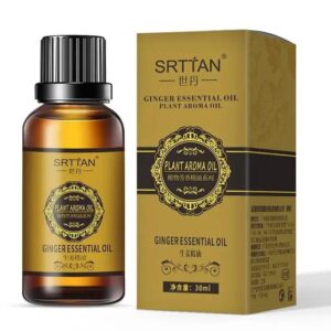 Natural Belly Drainage Ginger Essential Oil Therapy Lymphatic Drainage SPA Body Massage Essential Oils Relaxing Pain Relief
