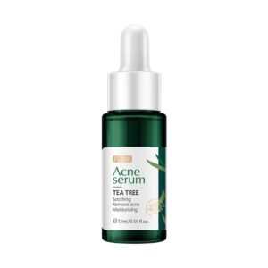 Tea Tree Acne Treatment Essence Facial Moisturizing and Firming Skin Essence Liquid Cleansing Skin Oil Control Essence
