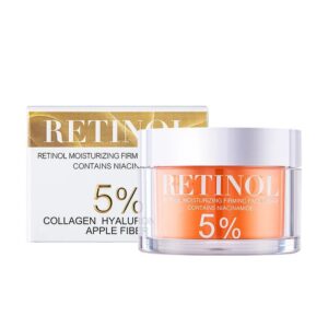 Advanced Retinol Cream Moisturizer for Face, Niacinamide Skincare Creams with Hyaluronic Acid Wrinkle Repair