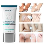 Intimate Area Whitening Cream Neck Underarm Inner Thighs Butt Whitening Repairs Remove Dark Spots Moisturizing Smooth Skin Care