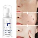 Exfoliating Mouss Exfoliator Face Scrub Deep Remove Cleaning Facial Cleaning Smooth Moisturizing Skin Exfoliator Cream