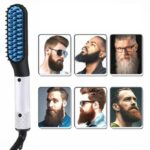 Beard Hair Straightener Hairdressing Comb Electric Hair Straightening Flat Iron Men's Beard Hair Styling Heating Comb