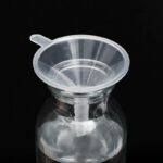 Mini Funnel Transparent Liquid Oil Funnel Small Mouth Funnel Laboratory Supplies Tool School Experimental Supplies