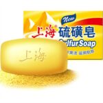 Shanghai Sulfur Soap Oil-Control Acne Treatment Psoriasis Seborrhea Eczema Anti Fungus Bath Healthy Soaps Whitening