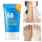 Body Sunscreen Protector Face Sun Screen Block SPF50PA Gel Isolation Lotion Cream Facial Moisturizer Whitening Oil-control