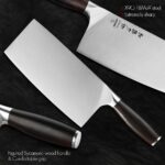 8 Inch Chopper Knife Stainless Steel Japaness Chop bone Chinese Chef Kitchen Knives Cutting Meat Cook Knife