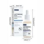 Lactobionic Acid Pore Shrink Face Serum Moisturizing Nourish Firming Pores Repair Smooth Hyaluronic Acid Essence Skin Care