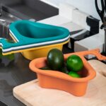 Multifunctional Drain Basket Kitchen Leftover Sink Strainer Sink Drain Basket