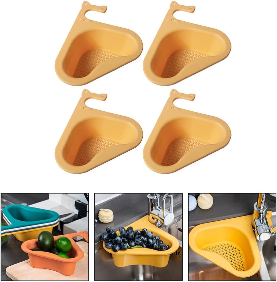 Multifunctional Drain Basket Kitchen Leftover Sink Strainer Sink Drain Basket