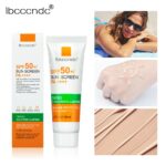 Tinted Facial Sunscreen Cream Spf 50 Oil Free Anti UVA/UVB Body Face Sunscreen Hyaluronic Acid Skin Care