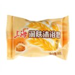 Shanghai Moisturizing Whitening Soap Bath Whitening Wash Hands Shower Skin Clean Hydrating Oatmeal Soap Oil Control No Tight