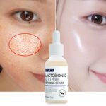 Zero Pore Lactobionic Acid Pore Shrink Face Serum Hyaluronic Acid Moisturizing Nourish Smooth Pores Minimizer Repair Essence