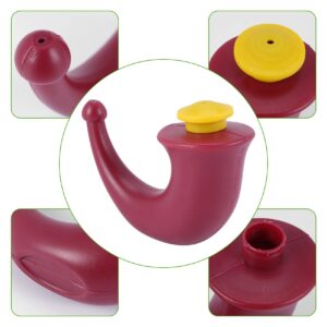 Nasal Rinsing Nose Wash System Neti Pot Sinus Irrigation Sinuses Cleaner for Complete Sinus Cleansing Wash Irrigation Relief