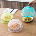 Kitchen Table Food Meal Mosquito-proof Cover Multifunctional Vegetable Fruit Plastic Drain Basket Random Color