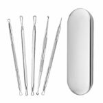 Acne Pin Pimple Extractor Risk Free Pimple Pin Stainless Steel Blackhead Remover Pimple Extractor Facial Care Tools
