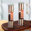 Double Pepper Grinder Stainless Steel Electric Grinder Kitchenware Steak Artifact Seasoning Bottle Picnic Lunch Box