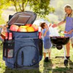 33L Cooler bag Soft Large 36 Cans Thermal Backpack Insulated Bag Travel Beach Beer Leak-proof Food Storage Bag