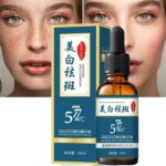 Effective Freckle Whitening Serum Curcumin Oil Brighten Fade Dark Spot Removal Pigment Melanin Correcting Beauty Face Skin Care