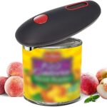 Electric Can Opener Mini One Touch Automatic Smooth Edges Jar Can Tin Touch No Sharp Edges Handheld Jar Openers Kitchen Bar Tool