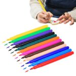 Food Coloring Markers Food Coloring Pens Edible Markers 12Pcs Food Grade Gourmet Writers For DIY Fondant Cakes Easter Eggs