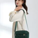 Fouvor Women Nylon Waterproof Bag Simple Wild Canvas Messenger Bag Casual Ladies Oxford Shoulder Bag Female Crossbody Bag