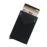 Credit Card Holder Fashion Purse Automatic Push Case with Cover for Cards ID Smart Card Holder Fashion Mini Wallet