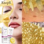 Gold Blackhead Face Mask Blackhead Removal Clean Pores Deeply Acne Treatment Oil-control Moisturizing Facial Skin Care