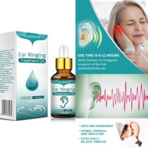 Ear Ringing Relieving Drops Relieve Deafness Tinnitus Itching Earache Health Care Treatment Ear Hard Hearing Tinnitus Oil 1