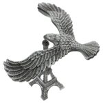 Balance Bird Tower Eiffel Eagle Balancing Toy Gravity Decor Model Alloy Adornment Home Tabletop Finger Ornament Metal Decoration