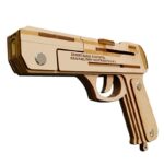 Desert Eagle Leather Band Gun - Color Box Cross Border 3D Model DIY Stereo Puzzle Toy Boy Handmade