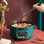 Electric Rice Cooker Stainless Steel Steamer Pots Egg Noodle Roll Hot Pot Food Warmer Egg Pot Cooking Multi Cooker Foy Kitchen