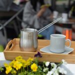 Fissman Turkish Coffee Pot Stainless Steel Long Handle Cafetera With Induction Bottom Milk Butter Melting Jug 530/680/810ml