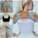 Heat Warm Double Shoulder Support Brace Compression Shoulder Belt For Dislocation Arthritis Pain Wrap Protector Shoulder Care