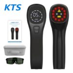 Black Laser Therapy Device for Body Pain Relief Muscle Reliever Knee Shoulder Back with Time Display