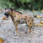 Nature Educational Toy Simulation Wild Animals Spotted Hyena Model Lifelike Wildlife African Aardwolf Figurine