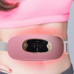 Electric Abdominal Belly Heating Pad Massage Menstrual Uterus Massager Relief Waist Stomachache Belt Pain Heating Warm Wome